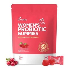 Women’s Cranberry Probiotic Gummies 5B CFU Digestive Health 60ct