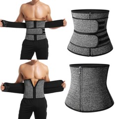 MEN Fajas Colombianas para Hombres Waist Trainer Sweat Belt Neoprene Body Shaper