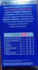 QUNOL HIGH ABSORP BRAIN HEALTH FOCUS PLUS ENERGY ATTENTION SUPPLEMENT 60 TABLETS