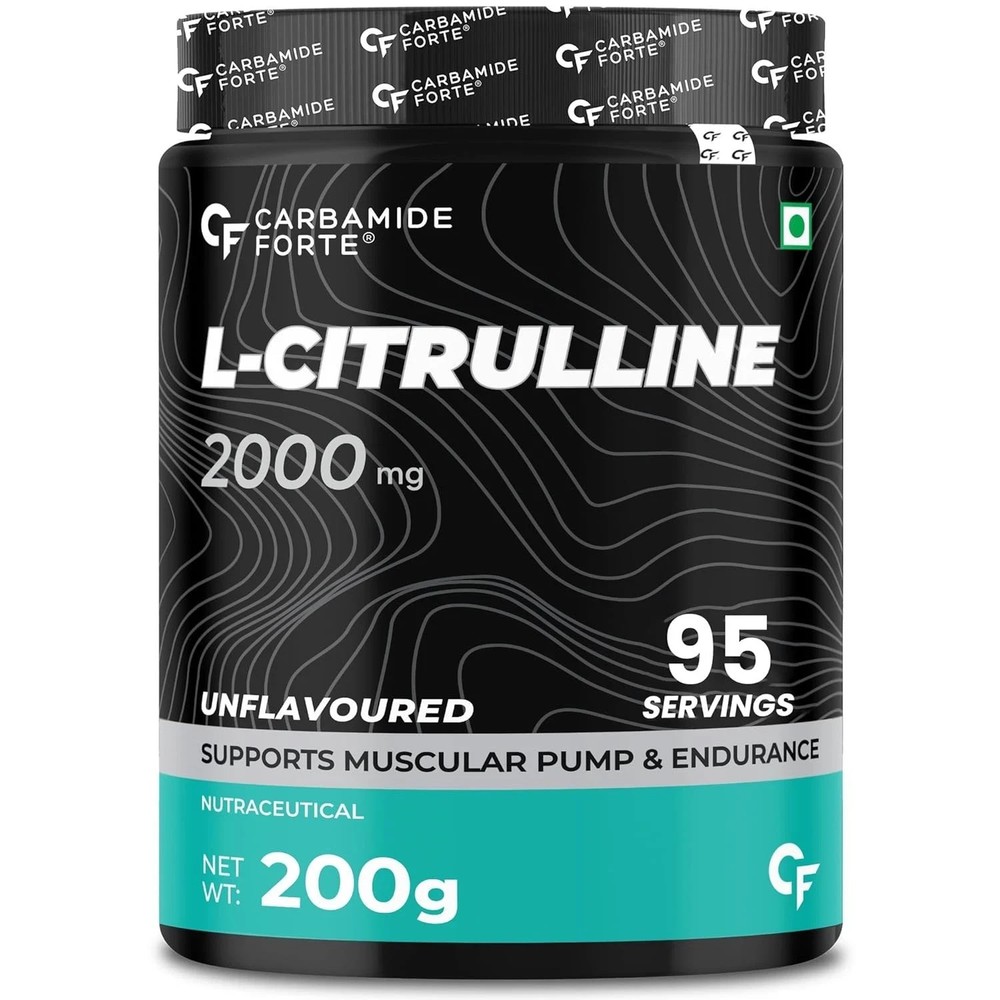 Carbamide Forte L Citrulline PowderPre Workout Supplement For Men & Women 2000mg