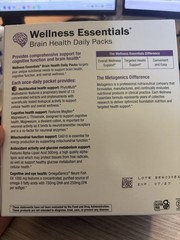 Metagenics Wellness Essentials Brain Health Dietary Supplement 27 Packets