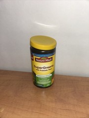 Nature Made Super Greens W/ Probiotics Fiber, expiration: 12/2027