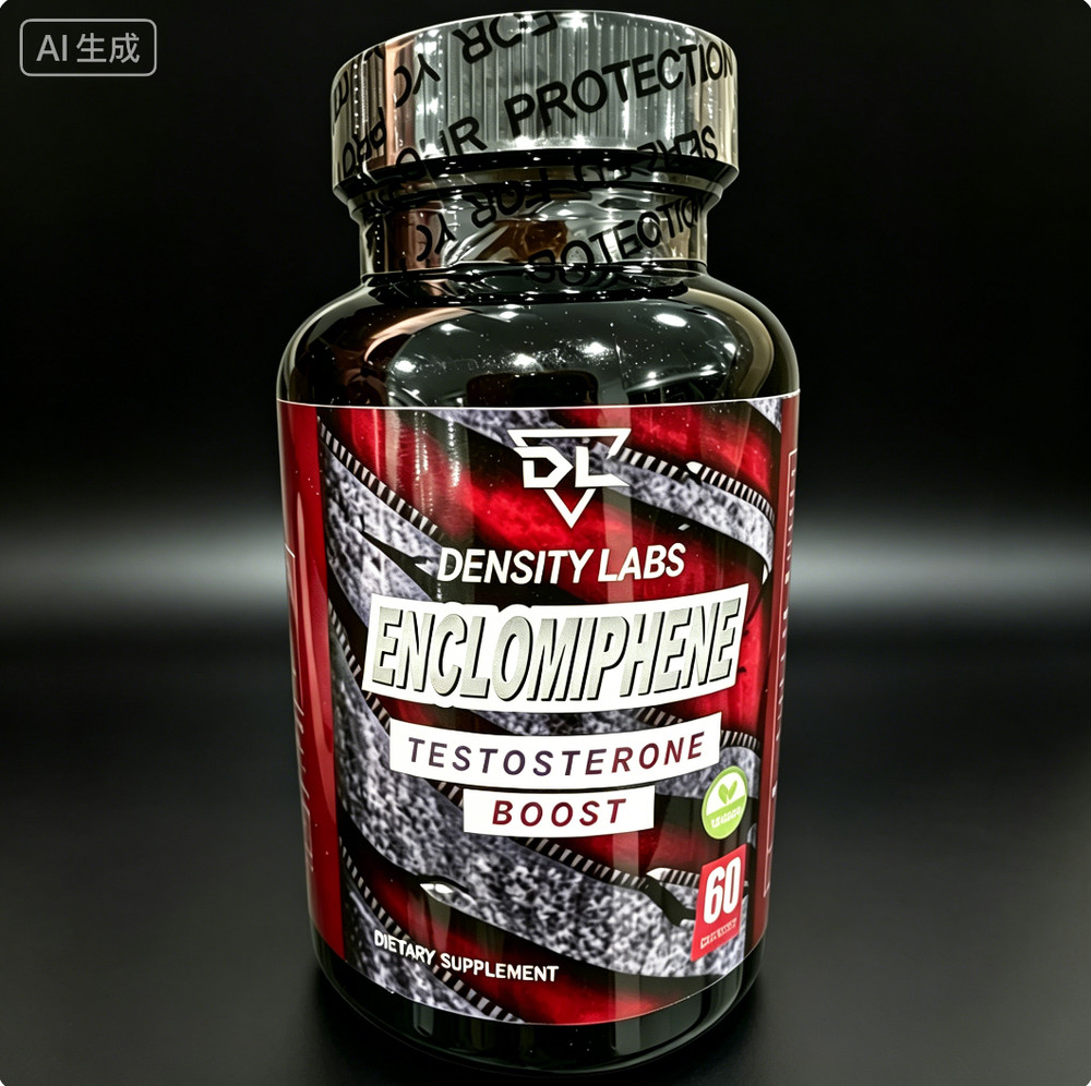 Density Labs Enclomiphene 25mg 60/120 Capsules SERM Testosterone Booster Vegan