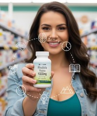 Rhodiola Rosea 1000mg Capsules serving- USA deal