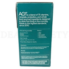 AG1 Athletic Greens Daily Foundational Nutrition Vitamins & Minerals 40 Count