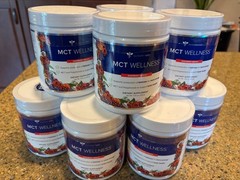 Lot of 7 Gundry MCT Wellness – Raspberry Medley 8.25 oz – Diet Supplement