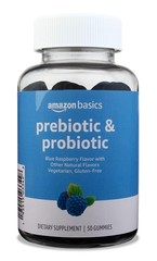 Amazon Brand – Solimo Prebiotic & Probiotic Gummies, 2 50 Count (Pack of 1)