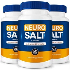 (3 Pack) Neuro Salt Nootropic All Natural Brain Supplement NeuroSalt 180ct 11/27