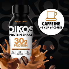 30G Protein Shake, Mocha Latte, Shelf Stable, 12 Fl Oz, 4 Count Bottles