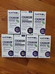 Natrol Cognium Memory Extra Strength 60 Tablets 7 Pack New Exp 09/2026