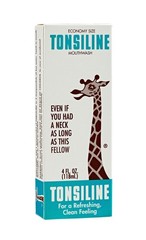 Tonsiline Throat Gargle Mouthwash | Goodbye Sore | 4 Fl Oz (Pack of 1)