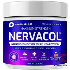 Pharmapulse Neuropathy Cream – Maximum Strength for Feet, 2 Fl Oz (Pack of 1)