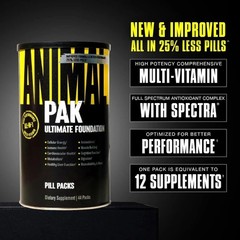 Animal Pak Daily Multivitamin for Men & Women | All-in-One Nutrition Supplement
