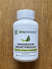 Breakthrough Magnesium Bioptimizers all 7 essential forms – 60 capsules 250mg
