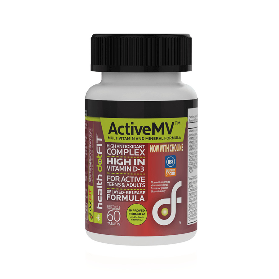 DotFit Active MV Multivitamin and Mineral Formula Vitamin D Immune 60pcs NEW