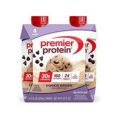 Premier Protein Shake, Cookie Dough, 30g Protein, 11 fl oz, 4 Ct