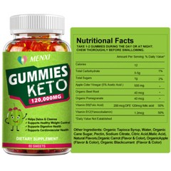 Weight Loss Keto Gummies 120,000Mg Fat and Carb Blocker Appetite Suppressant