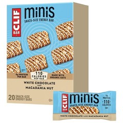 Minis White Chocolate Macadamia Nut Flavor Made with Organic Oats 4g Protein Non