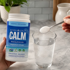 Natural Vitality CALM Magnesium Unflavored 16 oz NEW