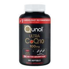 NEW Qunol Ultra CoQ10 100 mg., 180 Softgels. Exp. 02/2028