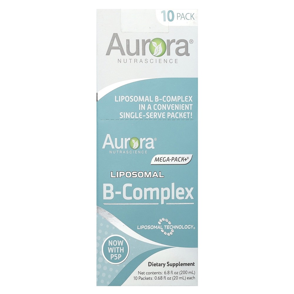 Liposomal B-Complex, 10 Packets, 0.68 fl oz (20 ml) Each