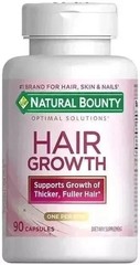 Nature’s Bounty Hair Growth Supplement 90 Capsules for Strong Healthy Hair