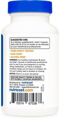 Non-GMO – Nutricost N-Acetyl L-Cysteine (NAC) 600mg, 120 Vegan Capsules