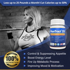 PhenTract375®Extreme Fat Blocker Appetite Control Suppress Fat Burner