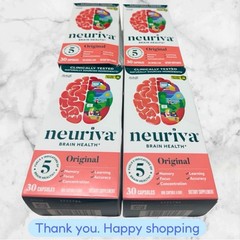 LOT OF 4 Genuine Neuriva Brain Performance Original Strawberry 30Ct EXP10/26+
