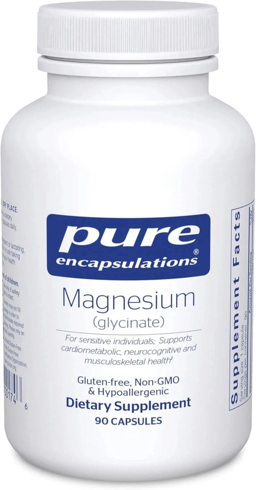 Pure Encapsulations Magnesium (Glycinate) – Supplement to Support Stress Relief