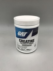GAT SPORT Creatine Monohydrate Powder 150g Unflavored 30 Servings Exp 03/28