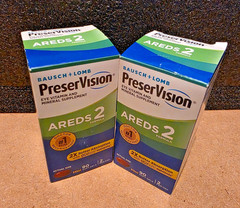 Lot of 2 Bausch+Lomb ~ PreserVision AREDS 2 Formula ~ 90 mini Softgels 09/27+