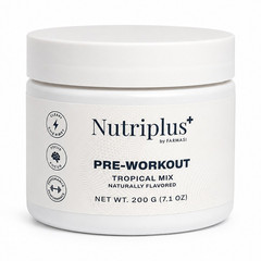 Nutriplus+ Pre-Workout Powder Energy Support Tropical Mix 7.1 oz