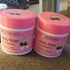 (2 PACK) BelliWelli Daily Fiber Supplement Powder Probiotics Tropical Breeze NEW