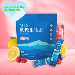 NEW Nello Supercalm – Calming Drink Mix with KSM-66 Ashwagandha, Vitamin D3