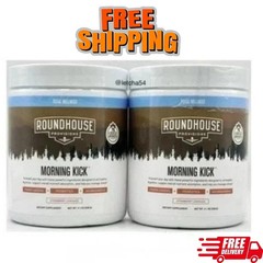 2-PACK ROUNDHOUSE PROVISIONS MORNING KICK-DIGESTIVE POWDER-STRAWBERRY LEMONADE