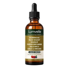 LUMVELLE Wild Harvested Wormwood Herbal Liquid Botanical Supplement Drops 1-5x
