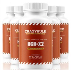 CrazyBulk Natural Alternative for Lean Mass & Strength 60 Capsules – Pack of 5
