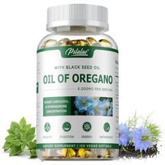 Oil of Oregano 120pcs – Antioxidant, Balances Intestinal Flora, Gut Health
