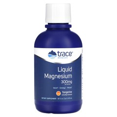 Liquid Magnesium, Tangerine, 300 mg, 16 fl oz (473 ml)