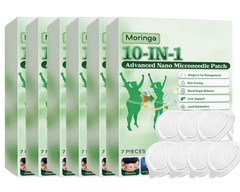 Berberine 10 in 1 Loss Nano Microneedle Patch Weight Advanced 7 count Moringa.
