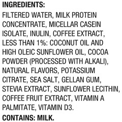 30G Protein Shake, Mocha Latte, Shelf Stable, 12 Fl Oz, 4 Count Bottles