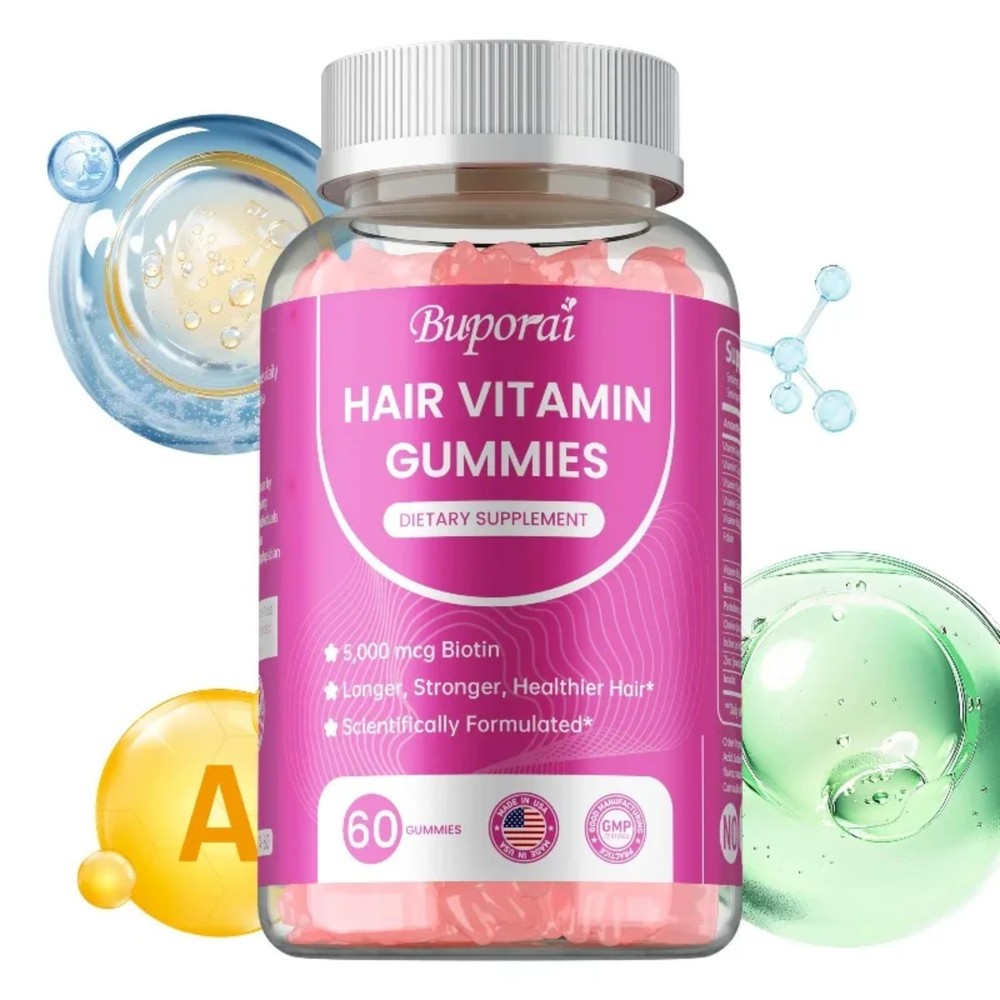 Hair Vitamin 60pcs – Skin &Nails Health, Promotes Thicker &Healthier Hair Growth