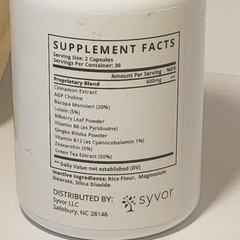 Syvor Kick Start Advanced Formula Balanced Sugar – 60 Capsules – Exp 4/2027