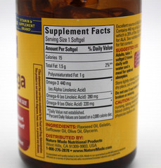 Nature Made Triple Omega 3-6-9- 150ct Softgels – EXP 03/2027