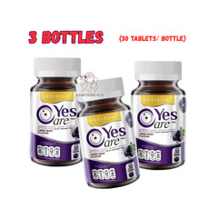 3x Real Elixir Yes Care Eye Care Nourish Vitamin Supplement Mariglod Lutein