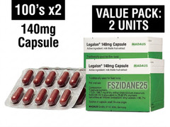 2 Box x 100’s LEGALON 140mg by Madaus Germany Traditionally Used For Liver Tonic