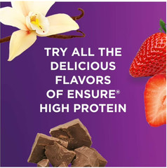Ensure High Protein Nutrition Shake Milk Chocolate 8 floz 24 Pack Ready to Drink