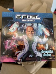Gfuel Collectors Box Jynxzi’s Juice Pineapple Coconut 16 Oz Shaker + Tub G FUEL