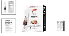On The Go Strawberry Coconut Sugar-Free Energy Drink Mix 14 Sticks
